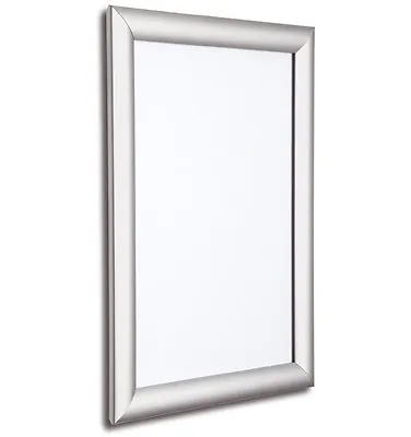 A0 A1 & A2 Silver Snap Frames Wall Mount Poster Holder Retail Display Grip Frame • £32.55