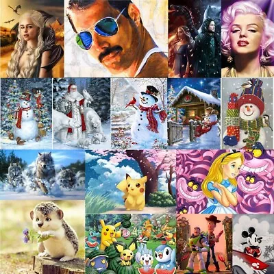 $12.99 • Buy Christmas Gift Diamond Painting Cross Stitch Kits Full Drill Decor Handmade Gift