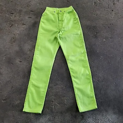 Vintage Maverick Blue Bell Jeans Size 8 USA Green Wrangler High Waist 70s • $41.08