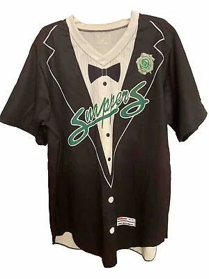 Beloit Snappers Minor League Baseball “Tuxedo Theme Night” Jersey (Size XL) Nice • $50
