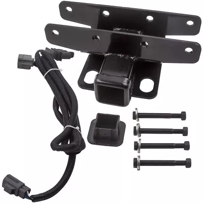 $39.99 • Buy 2  Inch Towing Black Rear Trailer Receiver Hitch For Jeep Wrangler JK 2007-18