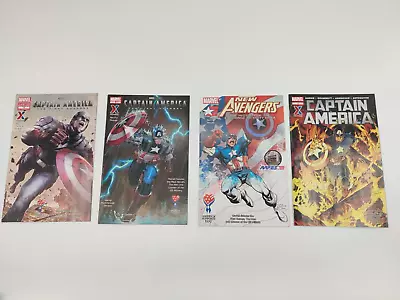 Captain America Lot Of 4 Marvel Comics Aafes Exchange Iraq War • $9.99