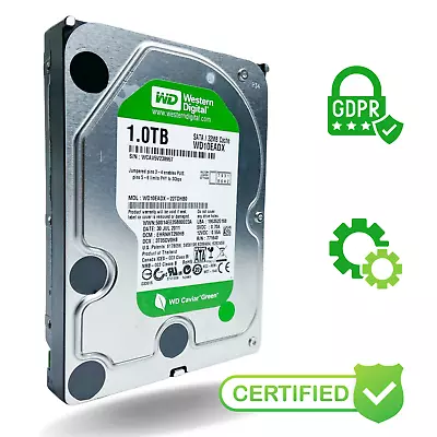 🟢 Harddrive 3.5  250gb 320gb 500gb 1tb 2tb 3tb Sata Computer Pc Dvr Cctv Lot Uk • £8.99