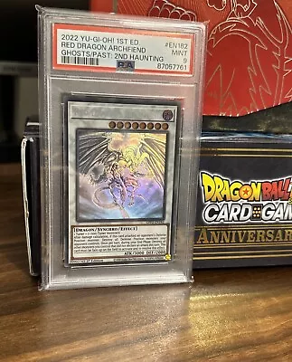 Red Dragon Archfiend - GFP2-EN182 - Yugioh Ghosts From The Past 2 - PSA 9 MINT • £100