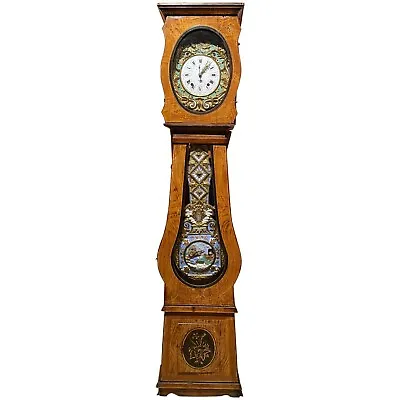 $3900 • Buy 19th C French Tall Case Morbier Clock Or Comtoise Signed B. Bignon à La Martigné