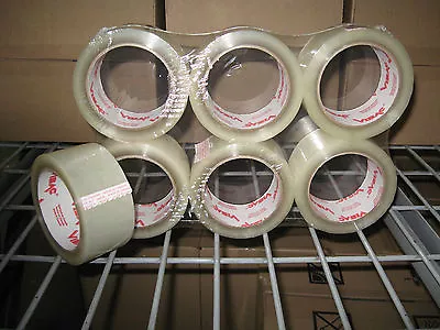 £17.46 • Buy 6 Rolls - Vibac 3.0 Mil 2  Clear Packaging Tape - NEW ITEM!