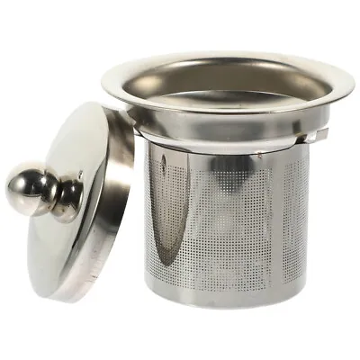  Teapot Strainer Stainless Steel Coffee Mesh Filter Insert Metal Infuser • £5.91