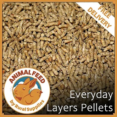 Layers Pellets 20kg | Complete Everyday Feed | Chicken Feed | Poultry Food • £32.99