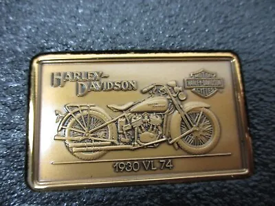 Genuine Harley-davidson 1930 Vl Bronze Ingot With Certifacate • $16