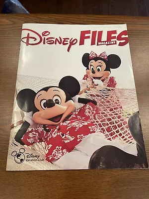 DVC Disney Files Magazine Fall 2011 Mickey Minnie Mouse-Aulani • $8