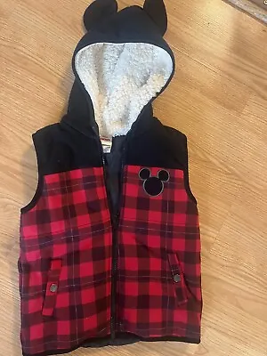 Disney Junior Mickey Mouse VEST Size 6 • $24.20