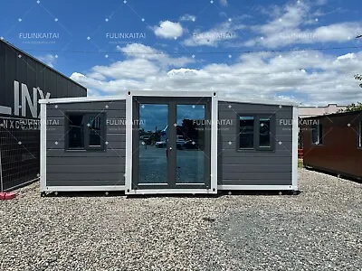 Expandable Container Home Granny Flat Tiny House--20FT2*bedroomGrey • $30000