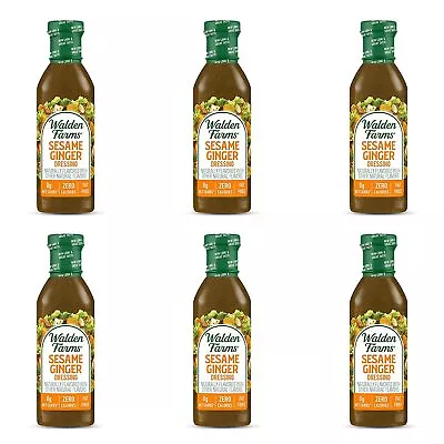 Walden Farms 76323 Walden Farms Sesame Ginger Salad Dressing- 6-12 OZ • £55.35