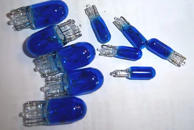 DASH PANEL SWITCH BULBS ONLY VOLVO 740 940 850 S70 V70 960 S90 Blue Glass SET • $20