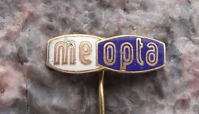 Meopta Stereo Viewfinder Binocular Worm Logo Camera Optical Company Pin Badge • $14.99
