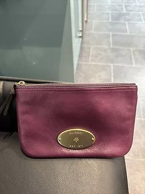 Mulberry Purple Zipped Pouch • £65.99