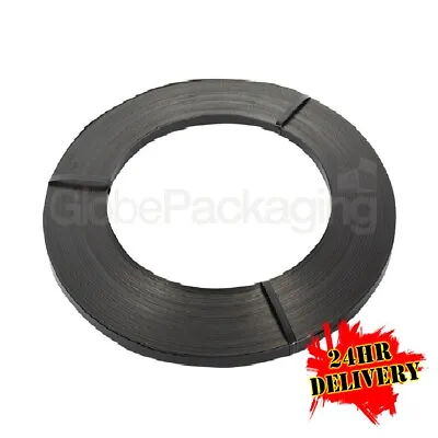 1 X 21KG COIL OF 16mm STEEL PALLET STRAPPING BANDING • £78