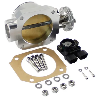 3.35'' 85mm Q45 Throttle Body +TPS For Nissan Skyline R33 R34 RB26DET RB25DET • $118.35