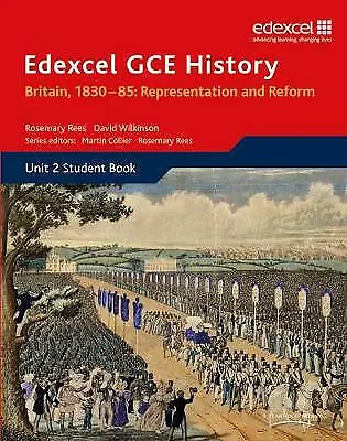 Rees Rosemary : Edexcel GCE History - AS Britain 1830-8 FREE Shipping Save £s • £2.30