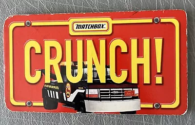 Matchbox Crunch! By Beth Sycamore 2000 Board Book • $10