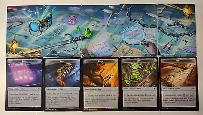 CLUE TOKEN SET Of 5 Mtg NM Murders At Karlov Manor Complete Puzzle • $1.59