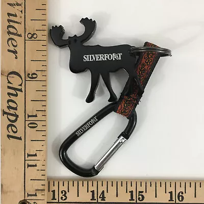 Silverfoot Brand - Moose Bottle Opener Key Ring - Unisex - Black - NWT • $2.99