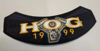 $3.50 • Buy 1999 HOG ( Harley Owner's Group ) Motorcycle Club V-Twin Emblem / Patch
