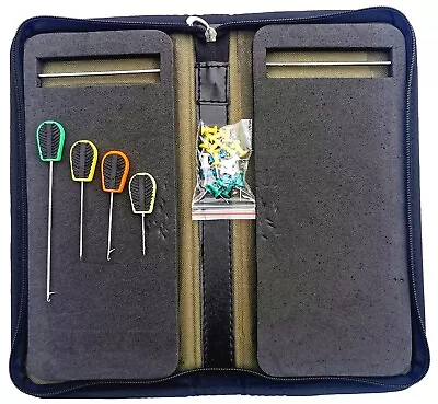 Stiff Rig Wallet Green Stiff Rig Wallet + Pins Carp Coarse + 4pc Bait Needle Set • £9.75