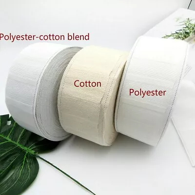 £15.66 • Buy 5/10m Rufflette Curtain Head Tape Pencil Pleat Header 70 Mm Width DIY Cloth Home