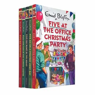 £16.79 • Buy Famous Five 5 Books Collection Set By Enid Blyton Five Go Parentin | Enid Blyton