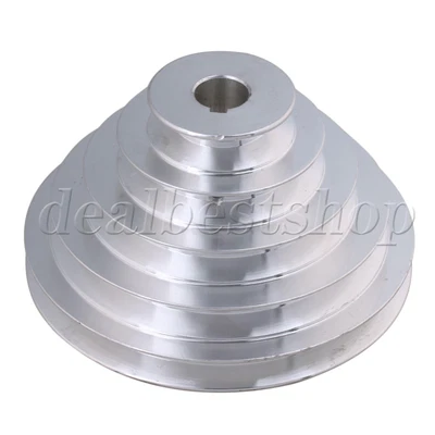 $47.60 • Buy Aluminum 20mm Bore 5 Step A Type V-Belt Pagoda Pulley Belt Outer Dia