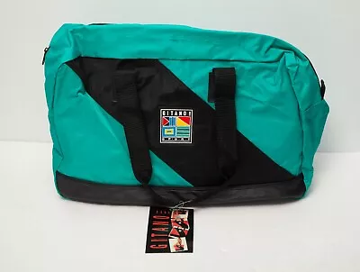 Vintage Gitano Sport Bag Green Zippered Light Weights Shoulder Gym Beach NOS • $19.95