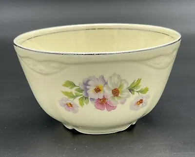 Vintage Homer Laughlin Virginia Rose Small Oatmeal Bowl Mixing Bowl 5  X 2-3/4  • $15.99