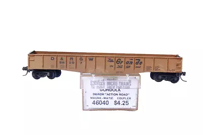 N Scale Weathered Micro-trains Gondola • $19.95