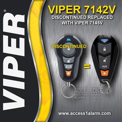 Viper 4103V Remote Start 1-Way Remote Control 7142V New Replacement 7145V • $50.99