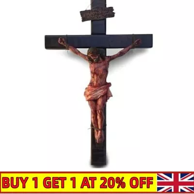 Handmade Realistic CrucifixRealistic Crucifix Wound For Meditation Wall Cross • £14.39