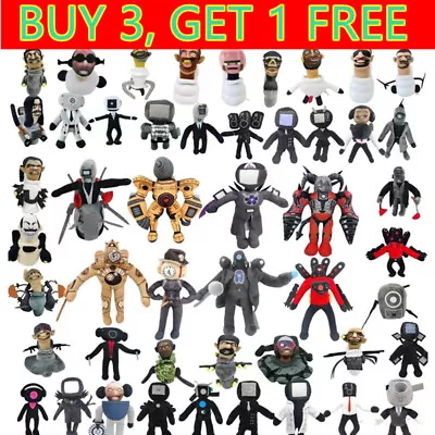 Skibidi Toilet Multiverse Plush Doll Toys Titan TV Man Figure Plushies Kids Gift • $13.99