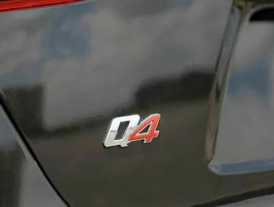 1X NEW ABS S/R Q4 BADGE Emblem Door Fender Trunk Badge Decal Fit For Maserati • $12.09