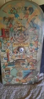 1950's MARX DELUXE STATE FAIR BAGATELLE PINBALL GAME  • $30