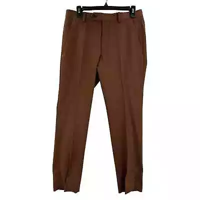 Alfani Men's Slim-Fit Solid Suit Pants Vicuna 30Wx30L NWT • $46.74