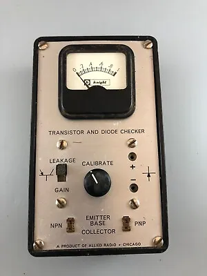VINTAGE KNIGHT KIT Transistor And Diode Checker VD9 • $29.90