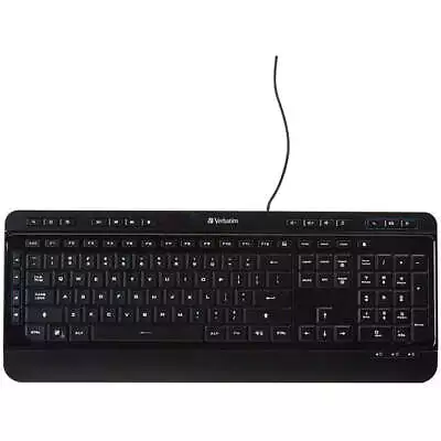 Verbatim 99789 Illuminated Wired Keyboard • $37.61