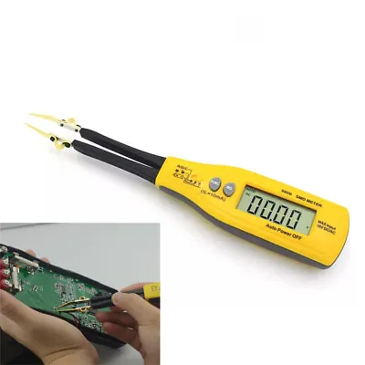 7.87  Digital Multimeter Resistor Capacitance SMD Tester Meter Smart Tweezer New • $39.88