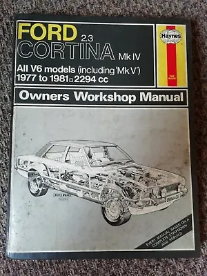 £9 • Buy Ford Corrina MK4/5 V6 77-81 Haynes Manual