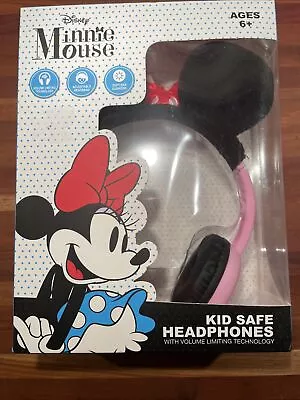 New Minnie Mouse Kid Safe Headphones Ages 6+ • $10