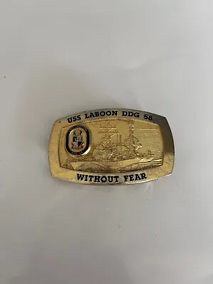 USS Laboon DDG58 United States Navy Commanding Officer Belt Buckle • $99.99