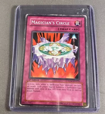 YuGiOh Magician's Circle - SDSC-EN035 - Common - 1st Edition Moderately Played • $1.50