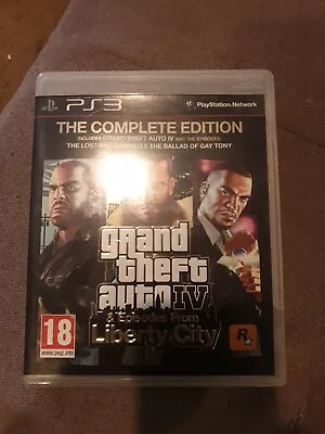 Grand Theft Auto IV - The Complete Edition (PlayStation 3 2010) • $20