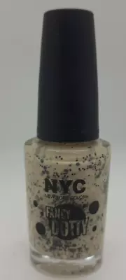 New York Color NYC Fancy Dotty NY Lady 002 Nail Polish Varnish 9.7ml 0.32 Fl Oz • £3.99