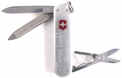 Vintage Discontinued Victorinox 58mm Companion Swiss Army Knife Silver Alox • $17.99